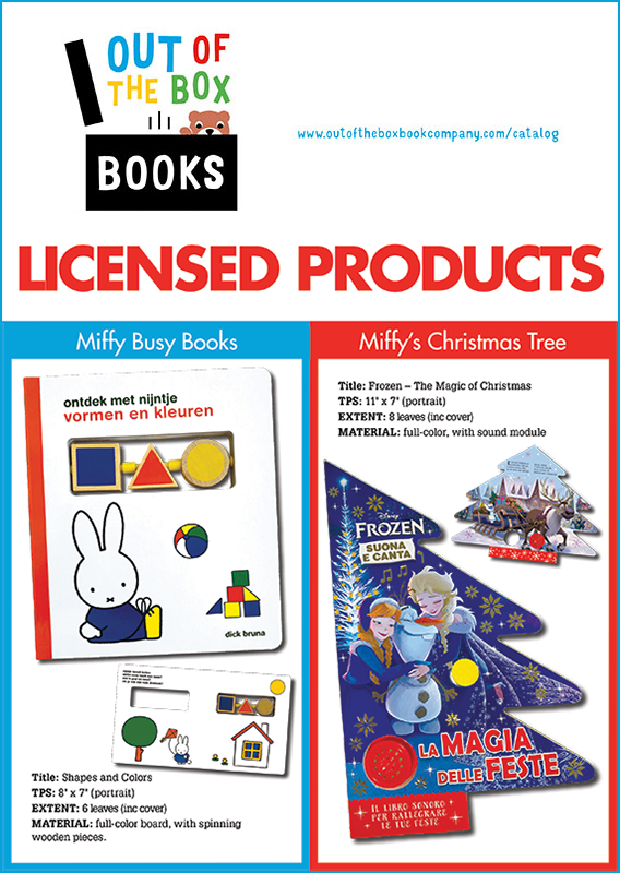 Out of the Box Books Licensed Product Catalog